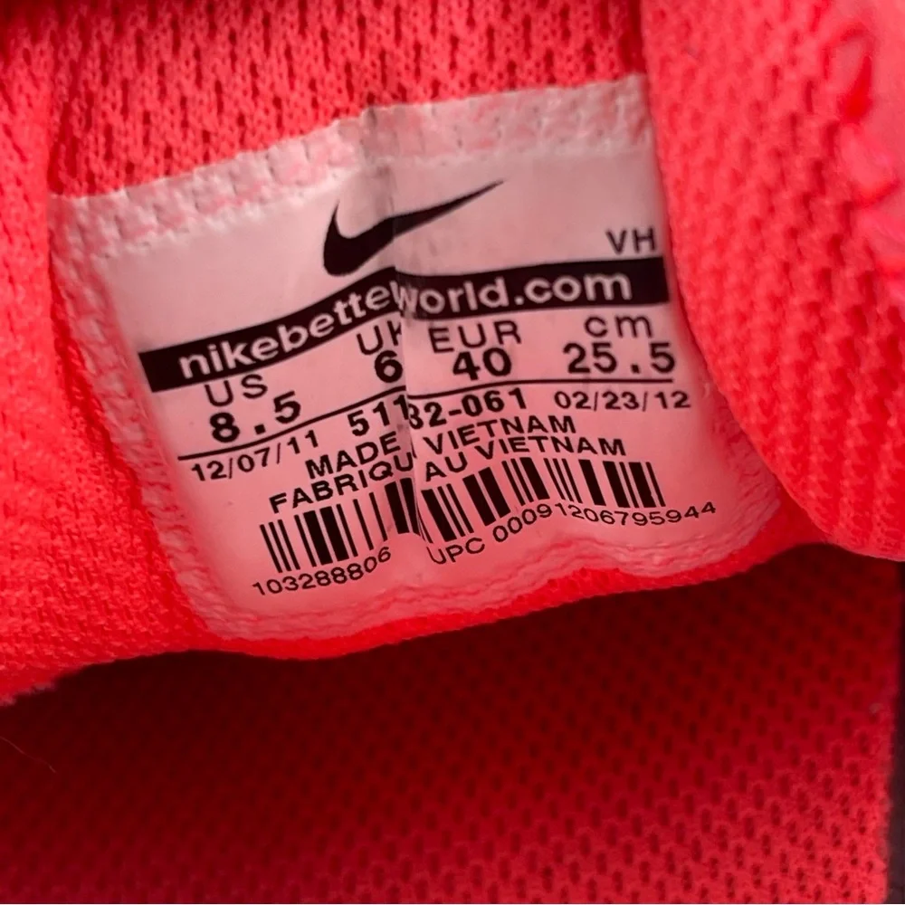 Nike Women’s Flex Trainer TR 2 - SZ 8.5 - Grey Pink Lace-Up Running Shoes
